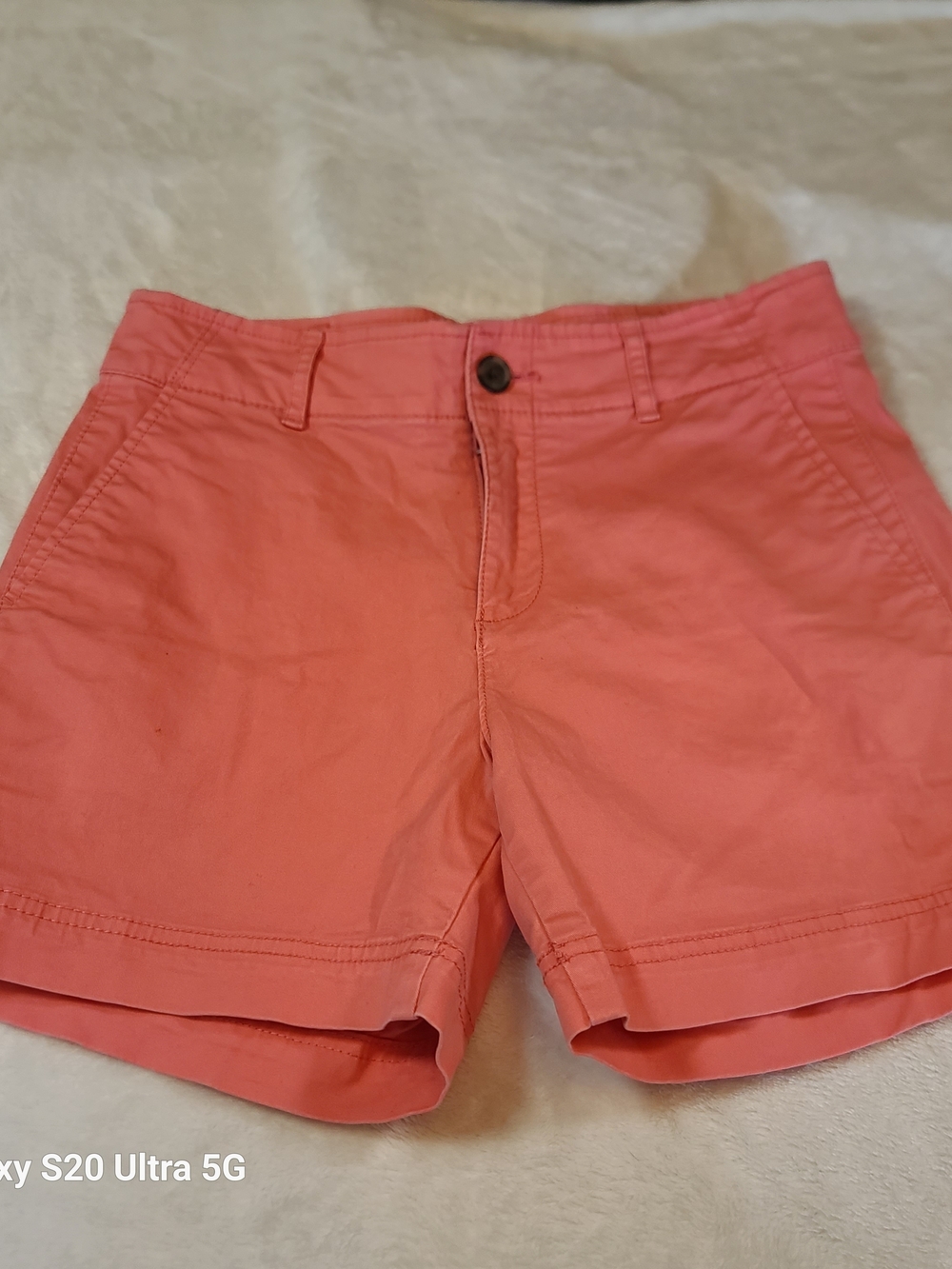 GAP Women's Coral Cotton Chino Shorts